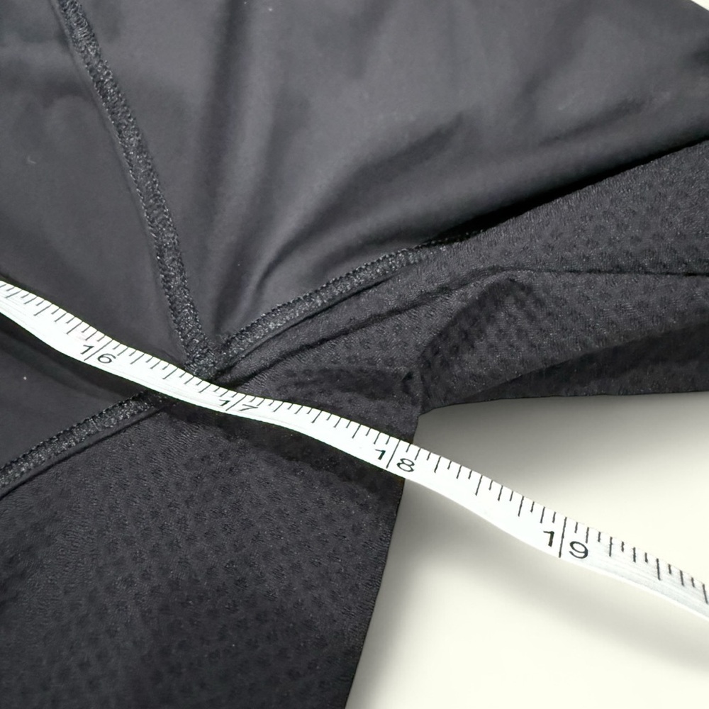 Lululemon Sleek Performance 1/2 Zip Hood Black Jacket Hoodie - Picture 6 of 8